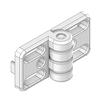 MODULAR SOLUTIONS DIE CAST ZINC HINGE&lt;BR&gt;30 EXTERNAL W/HARDWARE